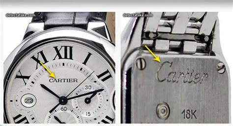 spot a fake cartier watch|how to detect cartier watch.